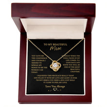 Load image into Gallery viewer, A Mother's Love - Mother's Day Knot Necklace