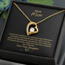 Load image into Gallery viewer, Dear Mom, I Miss You - Mom Memorial Necklace
