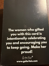 Load image into Gallery viewer, Go For It Sis! Greeting Card
