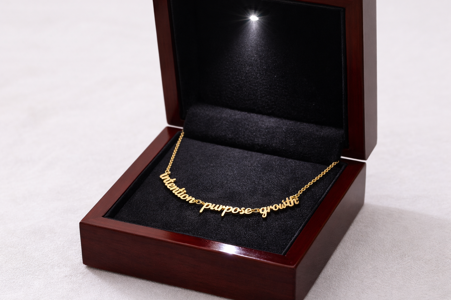 Intentional Words Necklace - The Most Intentional Jewelry on the Market!