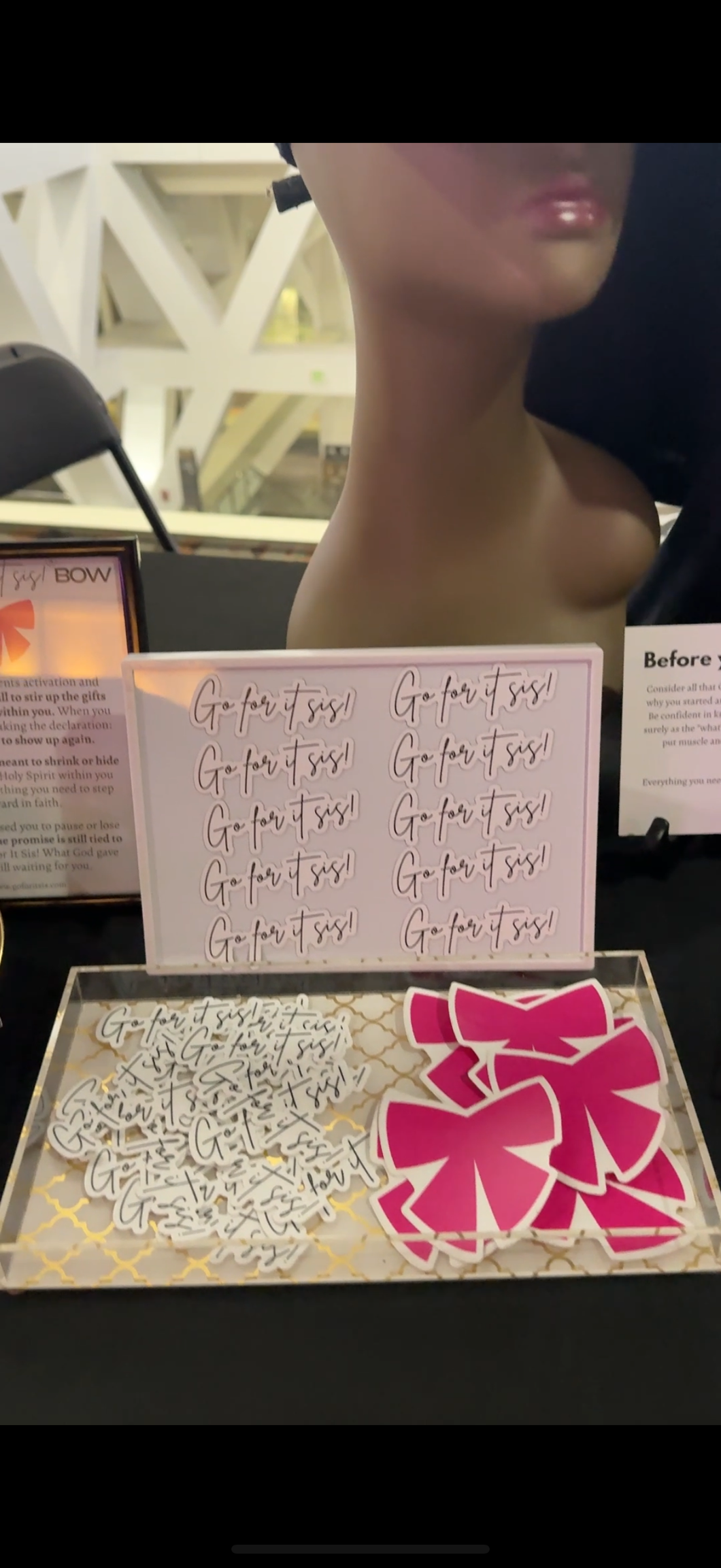 Go For It Sis! Magnet