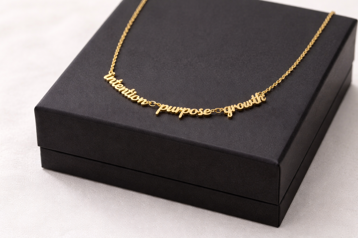 Intentional Words Necklace - The Most Intentional Jewelry on the Market!