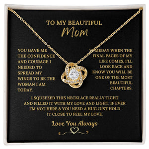 A Mother's Love - Mother's Day Knot Necklace