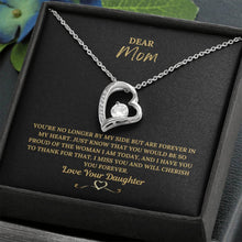 Load image into Gallery viewer, Dear Mom, I Miss You - Mom Memorial Necklace
