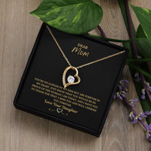 Load image into Gallery viewer, Dear Mom, I Miss You - Mom Memorial Necklace
