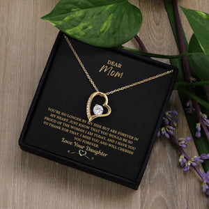 Dear Mom, I Miss You - Mom Memorial Necklace